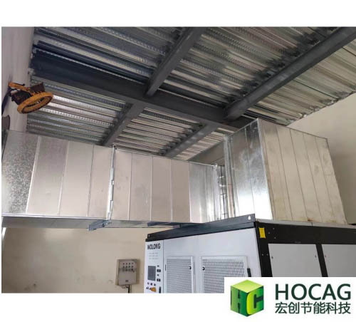 2022寧夏晟晏實業(yè)集團能源循環(huán)二期高壓變頻器室空水冷卻系統(tǒng)改造